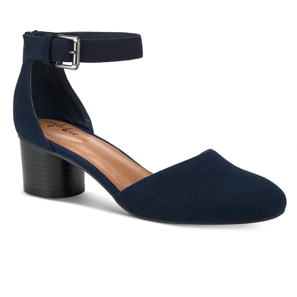 Style & Co Alinaa Block Heel Dress Pumps Size 8.5 - Picture 1 of 14
